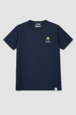 Premium Soft Textured T-shirt in Blue - Image 5