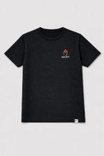 Premium Soft Textured T-shirt in Black - Image 11