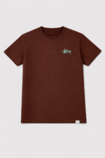 Premium Soft Textured T-shirt in Brown