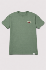Premium Soft Textured T-shirt in Cyan - Image 2