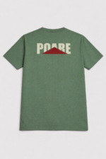 Premium Soft Textured T-shirt in Cyan