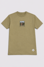 Premium Soft Textured T-shirt in Sand