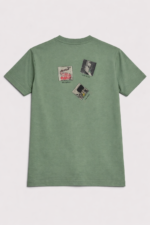 Premium Soft Textured T-shirt in Cyan - Image 3