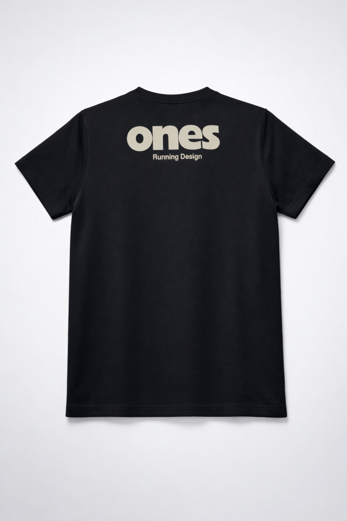 Premium Soft Textured T-shirt in Black - Image 8