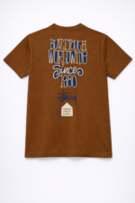 Premium Soft Textured T-shirt in Orange - Image 2