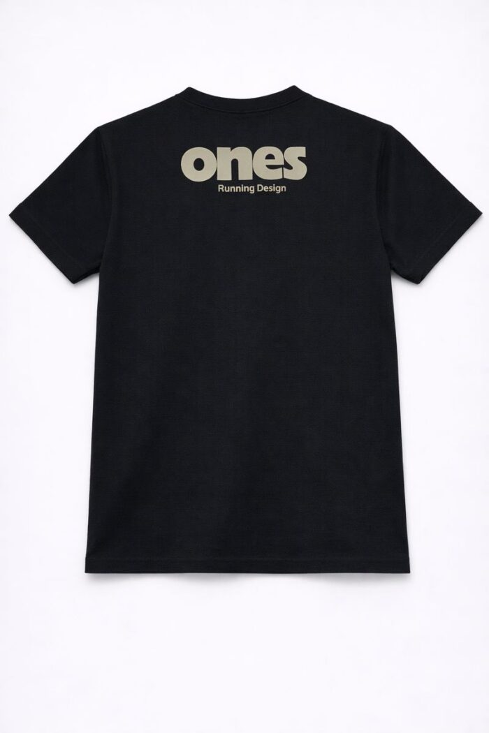 Premium Soft Textured T-shirt in Black - Image 5